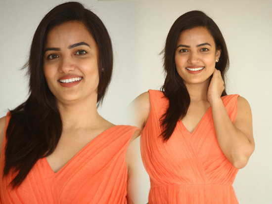 Siri Hanuman Gorgeous Clicks In Orange